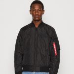 Alpha Industries Bomberjacke black/schwarz Zalando