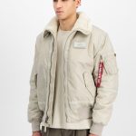 Alpha Industries Bomberjacke organic beige/beige Zalando