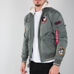 Alpha Industries Bomberjacke Mit Motiv Alpha Industries Jacke Alpha Industries Herren Bomberjacke MA 1 D
