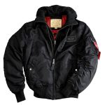 Alpha Industries MA 1 D Tec Jacke schwarz