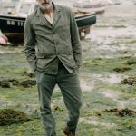 Arbeitsjacke 'mean green'