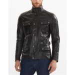 Belstaff Turner Blouson Man Lederjacke antique schwarz