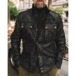 BELSTAFF Herren Jacket Racemaster Dark Navy