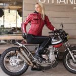 Lederjacke Damen Cafe Racer Motorradjacke Damen DIFI JOLENE Damen Motorradjacke Aus Leder Im MotoPort Onlineshop