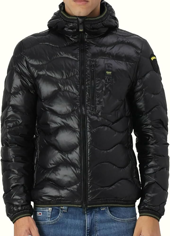 blauer-jacke-herren-208gxz-1.jpg Blauer Daunenjacke ONDINA Wave Größe S, XL : Amazon.de: Fashion – Bild 1