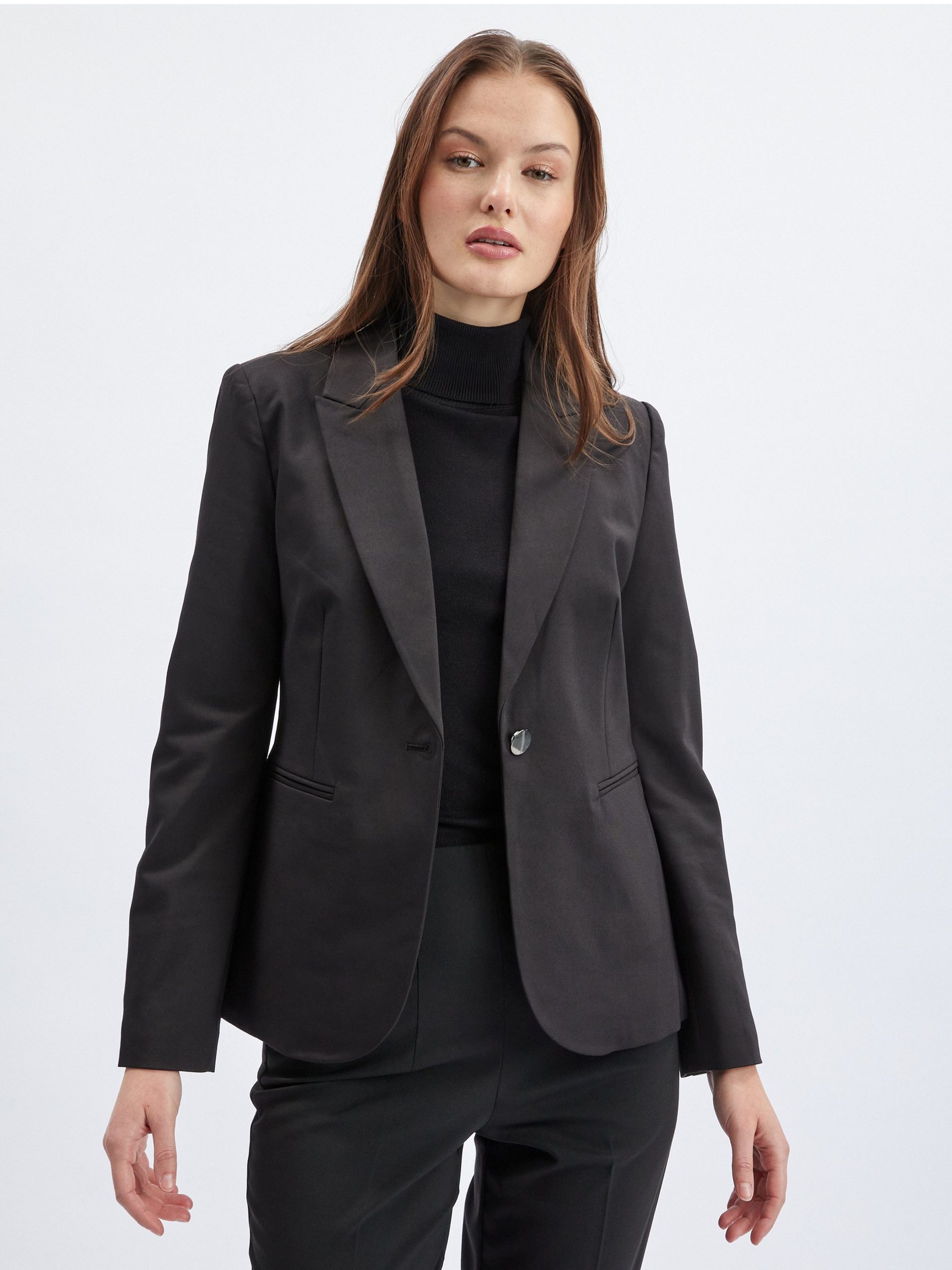 blazer-schwarz-018uis-1.jpg Schwarzer Blazer für Damen ORSAY | Orsay.de Der offizielle E Shop der Marke ORSAY für Deutschland – Bild 1