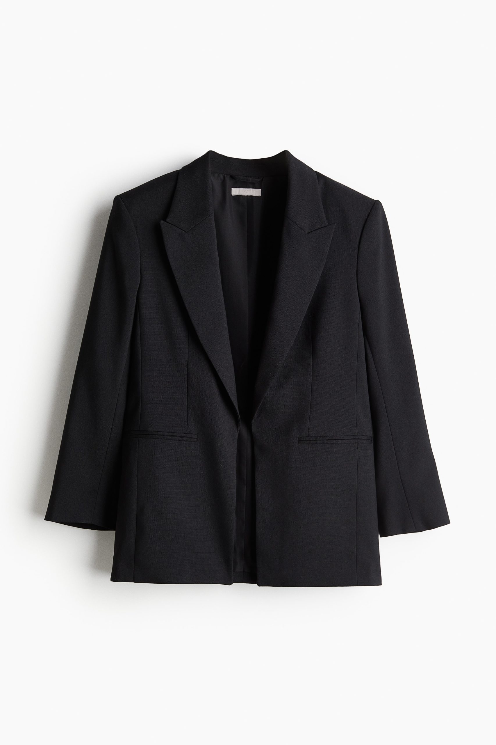blazer-schwarz-181osu-1.jpg Taillierter Blazer Schwarz Ladies | H&M DE – Bild 1