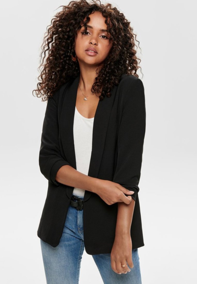 blazer-schwarz-200yuq-1.jpg ONLY ONLELLY 3/4 BLAZER Kurzmantel black/schwarz Zalando – Bild 1