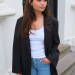 Oversized Blazer Schwarz