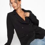 Oversize Blazer schwarz – SASSYCLASSY