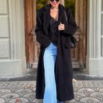 Oversize Blazer Mantel SIGNATURE Schwarz