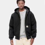 Carhartt Wip OG Active Winterjacke Black Stone Washed (schwarz) gr. XXL meinsportline.de