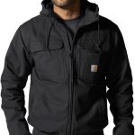 Carhartt Herren Jacke Workwear Full Swing Loose Fit Washed Duck Insulated Active Jacke – Bewegungsfreiheit trifft auf robuste Wärme Schwarz S : ...