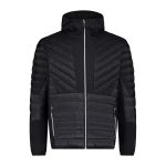 CMP Herren Winterjacke MAN HYBRID JACKET FIX HOOD 32Z2937 U901 46 Nero | 46 | cortexpower.de