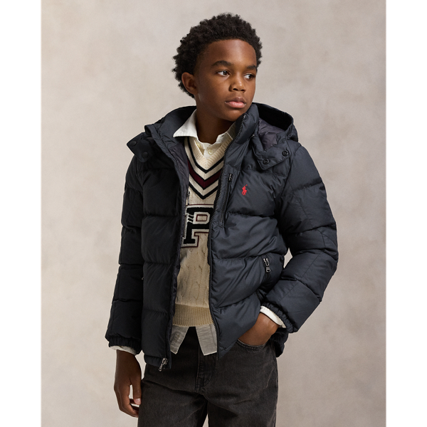 daunenjacke-kinder-169uwi-1.jpg Die Daunenjacke Gorham mit Kapuze für Jungen | Ralph Lauren® DE – Bild 1