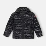 Daunenjacke Crofton Hoody in Schwarz Canada Goose Kids | Mytheresa