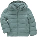 Kinder Steppjacke mit abnehmbarer Kapuze in salbei | Ernsting's family