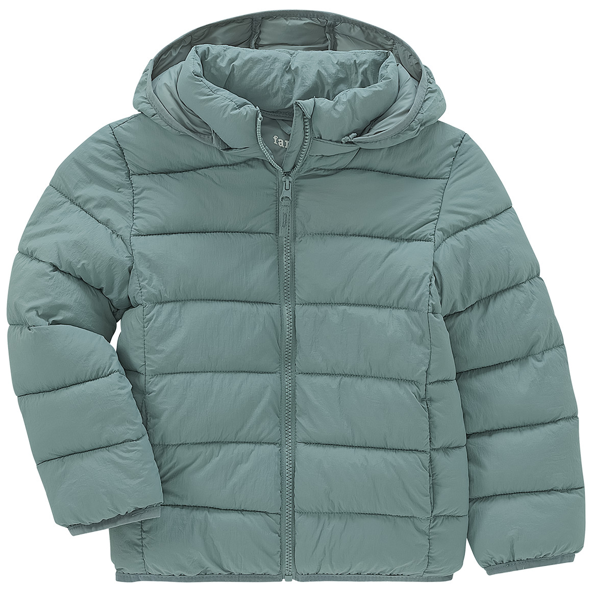 daunenjacke-kinder-814irz-1.jpg Kinder Steppjacke mit abnehmbarer Kapuze in salbei | Ernsting's family – Bild 1