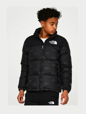 daunenjacke-kinder-920cwd-1.jpg The North Face Kinder Printed Unisex Daunenjacke Retro Nuptse 700 Cuin Gr. 164 | eBay.de – Bild 1