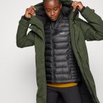 Didriksons LUNA WOMENS Parka deep green/dunkelgrün Zalando