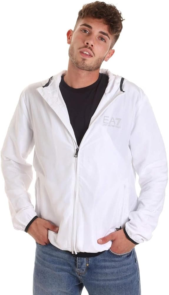 ea7-jacke-039vok-1.jpg EA7 Herren Leichte Jacke, Weiß, Large : Amazon.de: Fashion – Bild 1