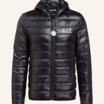 EA7 EMPORIO ARMANI Lightweight Daunenjacke in schwarz