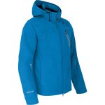 Bergson MOORE | Herren Rad Regenjacke, Netzfutter, 12000 mm Wassersäule blau
