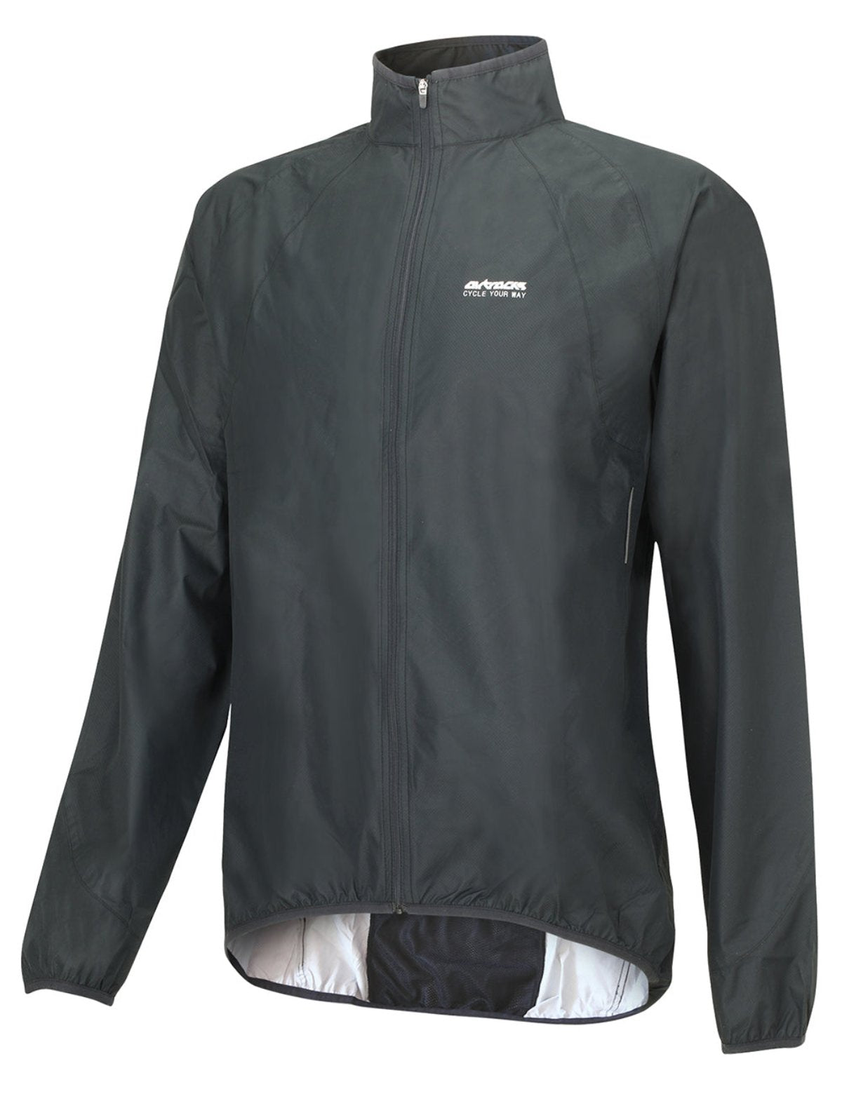 fahrrad-regenjacke-999ijl-1.jpg Herren Regenjacke Fahrradjacke Comfort Line Schwarz – Bild 1