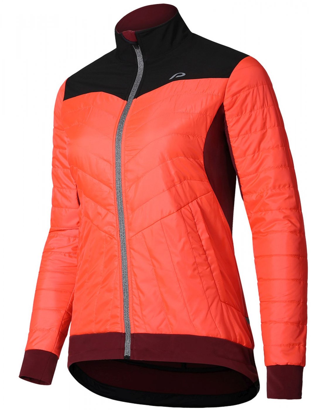 fahrradjacke-damen-403ctr-1.jpg Protective Attitude Damen Fahrradjacke fiery coral, Radjacke Winter – Bild 1