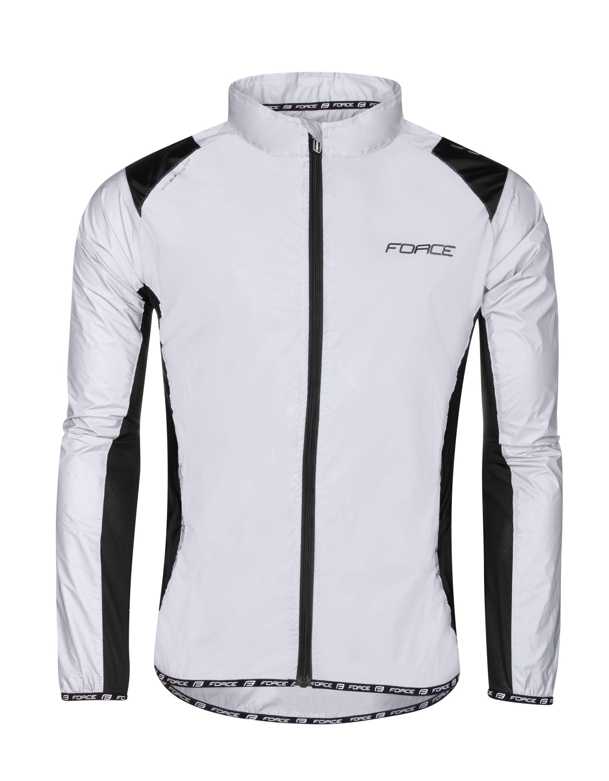 fahrradjacke-herren-412xbz-1.jpg FORCE Fahrradjacke Hoch Reflektierend Jacke, Sport, Jogging, Fahrrad – Bild 1