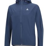 Herren Regenjacke Fahrradjacke mit Kapuze Pro Line Navy Blau