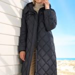 Fuchs Schmitt Langsteppmantel | marine | Damen: 36 | 495430 D 36