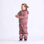 gefütterte Regenjacke in wistful mauve