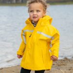 BMS Kinder Regenjacke gelb Matschjacke 100% wasserdicht Buddeljacke Latz Und Hose