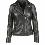 GIPSY BY MAURITIUS Lederjacke Schwarz