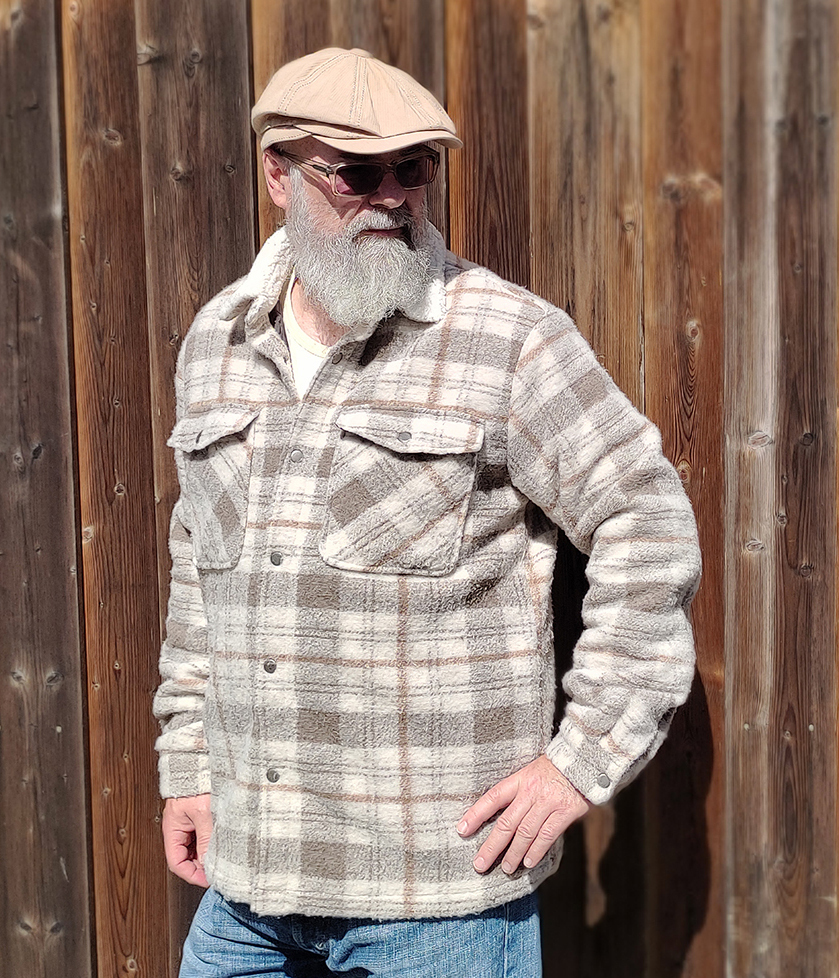 holzfaellerjacke-358ihy.jpg Holzfällerjacke aus weichem Fleecematerial mit Webpelzkragen In L bei Speed Cowboy für 39,90€ zzgl Porto – Bild 1