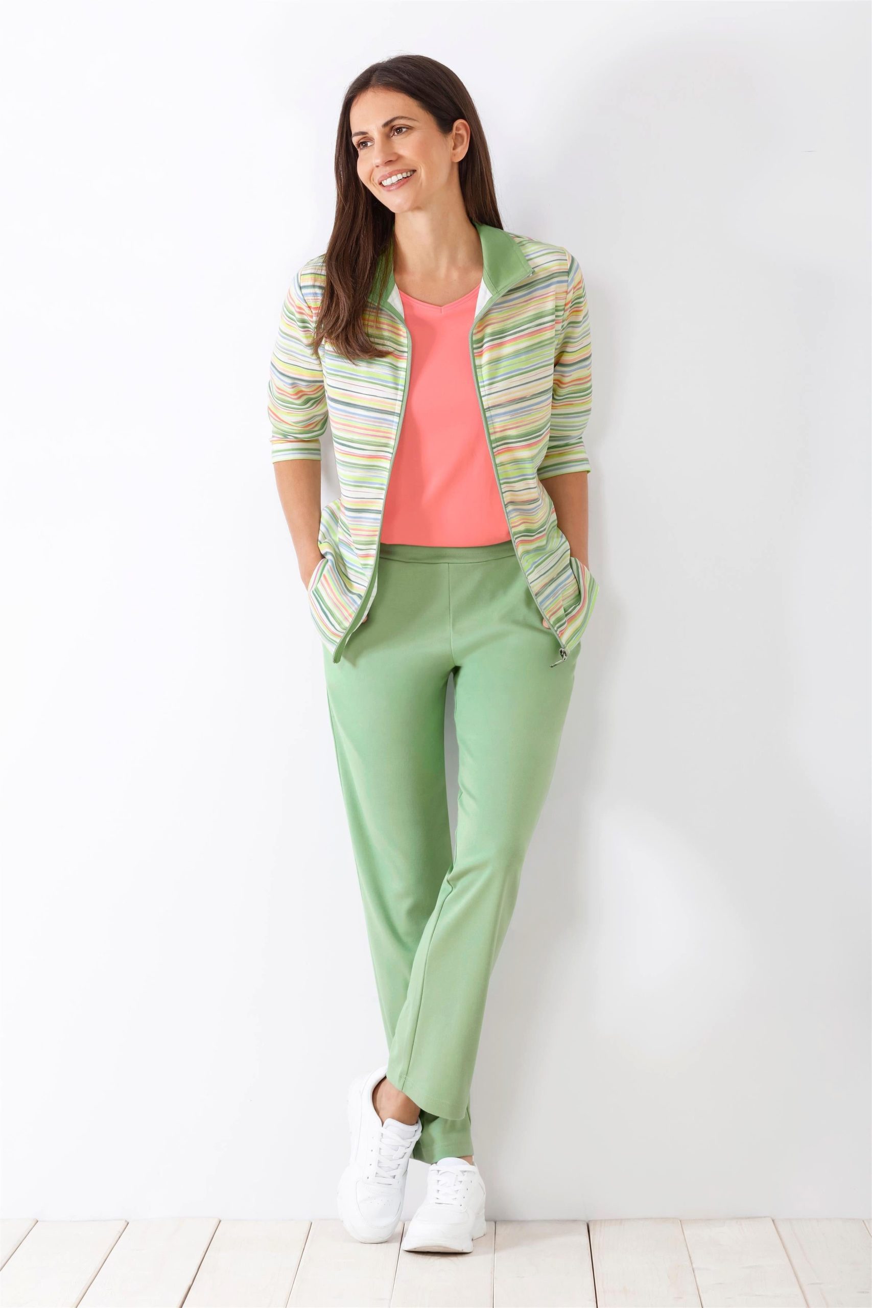 homewear-damen-874ojx-1.jpg Hajo Hausanzug Damen Homewear Anzug, Klima Komfort Interlock – Bild 1