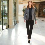 Damen Jersey Blazer Libra