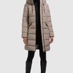 khujo ARLENE Wintermantel greige/beige Zalando