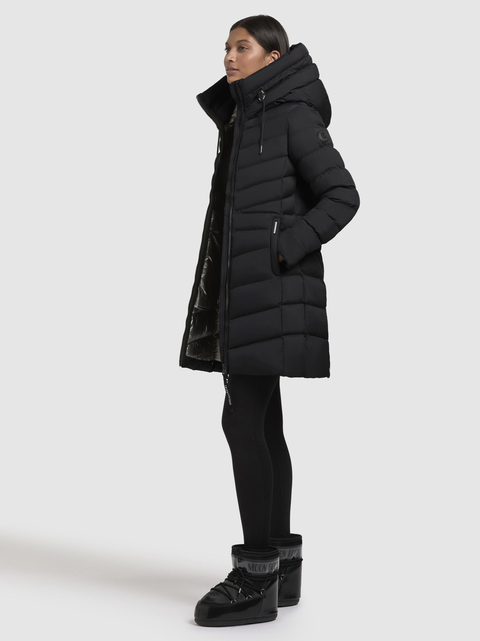khujo-winterjacke-damen-314kdh-1.jpg Jacke TUHANI4 Schwarz – Bild 1