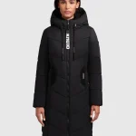 Khujo Wintermantel Aribay4 Light in black