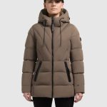 khujo Winterjacke 'Rabb' in Brokat | ABOUT YOU