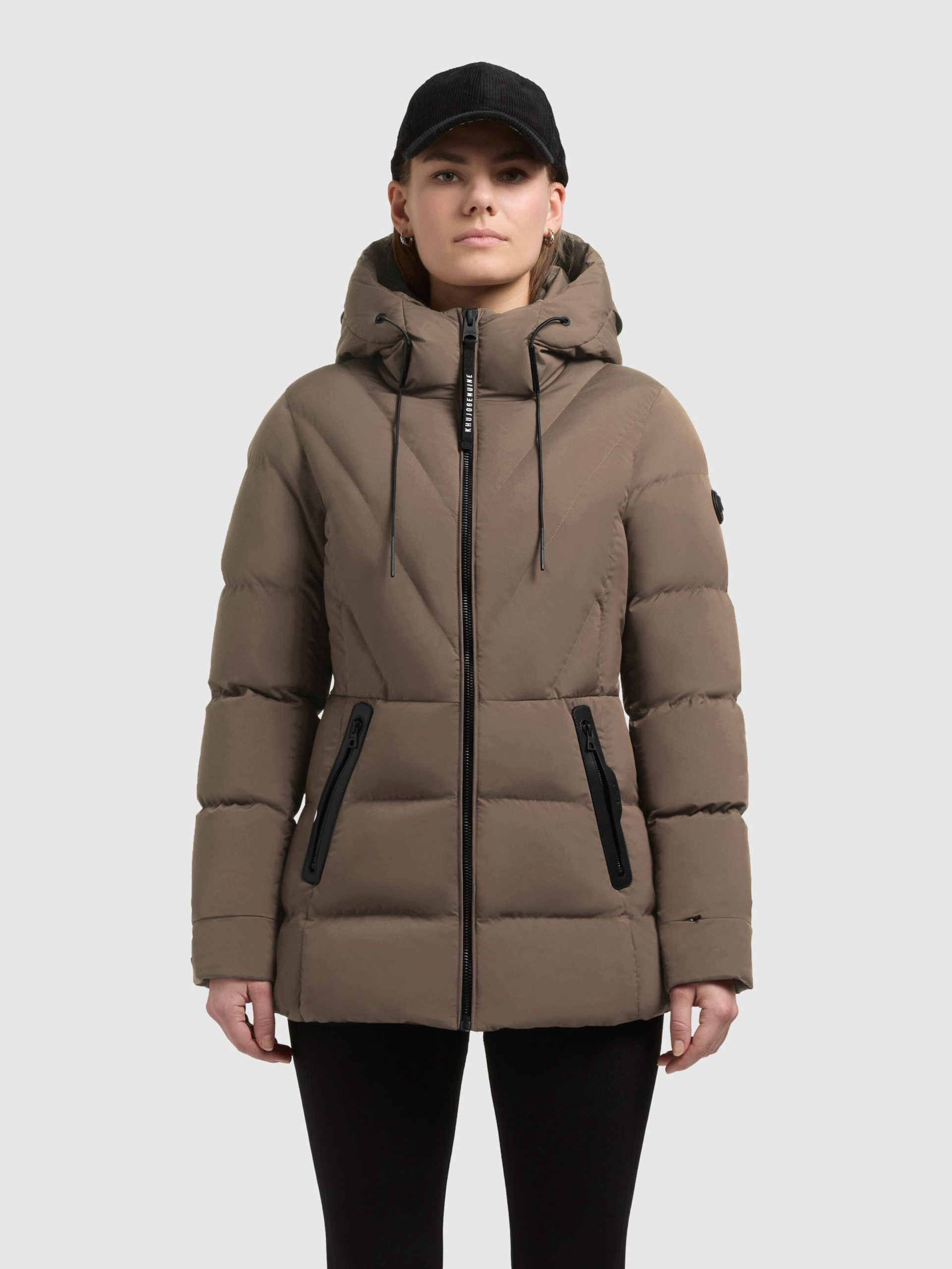 khujo-winterjacke-damen-705moq-1.jpg khujo Winterjacke 'Rabb' in Brokat | ABOUT YOU – Bild 1