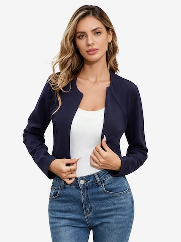 kurzblazer-damen-257gzh-1.jpg KoJooin Blazer 'Damen Leichter Kurzblazer Mit Langarm Business Casual Jacke' in Navy | ABOUT YOU – Bild 1