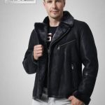 leder schmidt.de kurze echte Herren Lammfelljacke Berlin