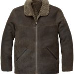 Herren Lammfelljacke, Marone | Manufactum