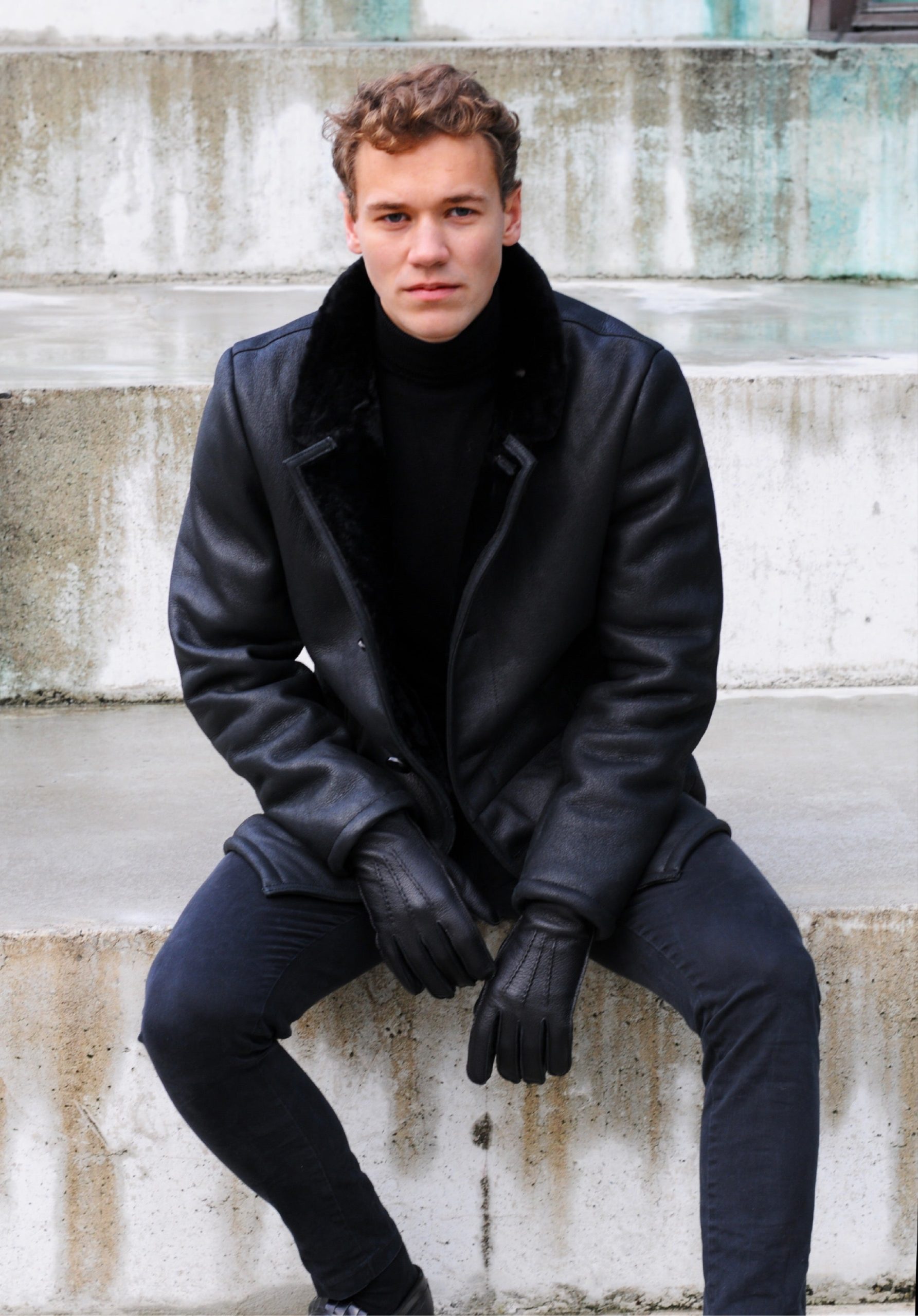 lammfelljacke-herren-740bkr-1.jpg Herren Lammfelljacken und Pelzjacken: Stilvolle Wärme von STAMPE – Stampe Denmark – Bild 1