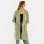 Knit Factory Patty | lange Damen Strickjacke