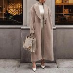 Outerwear Damenmantel Wolle Wolle Langmantel Damen Wollmantel Damen Langer Mantel Wolle
