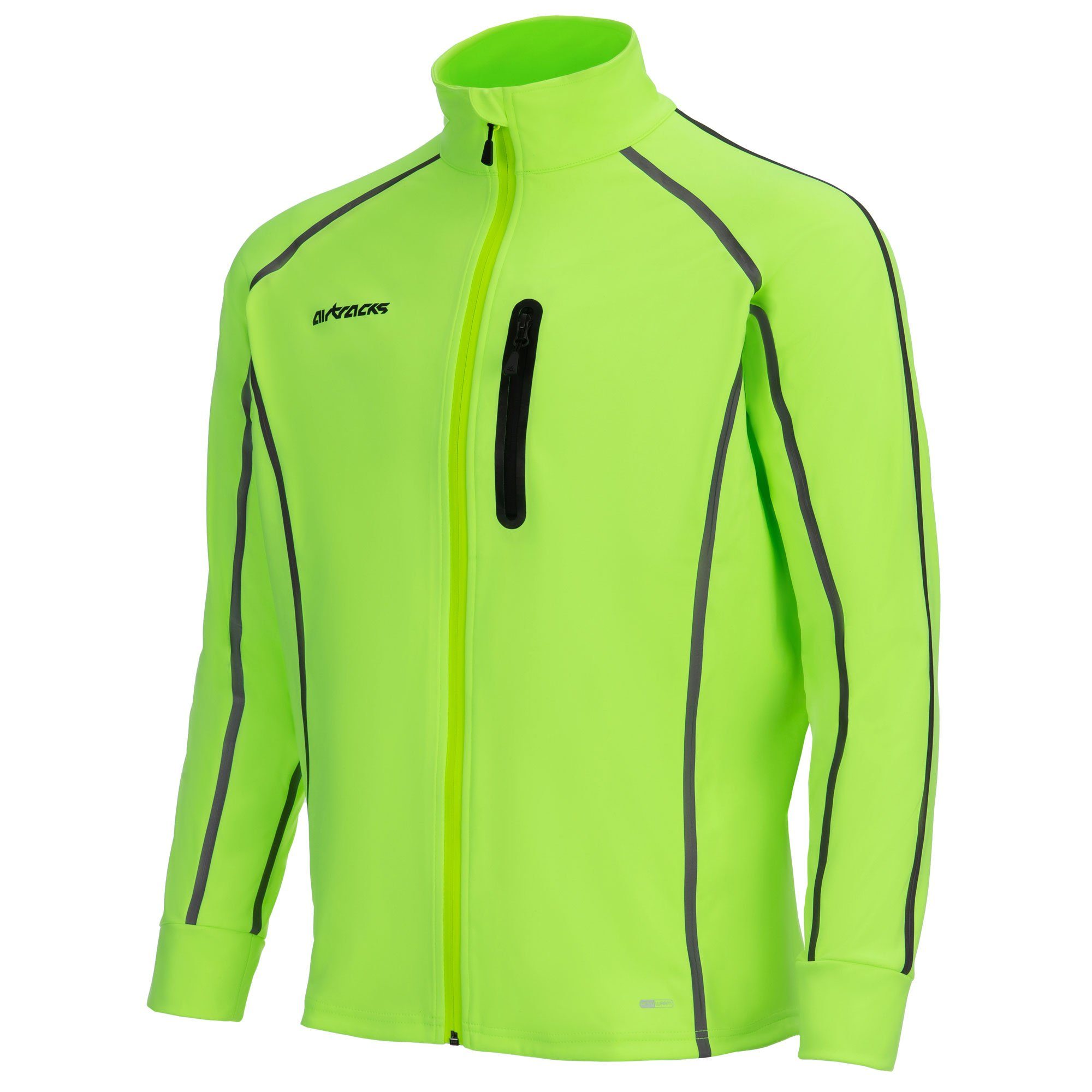 laufjacke-herren-759cnd-1.jpg Airtracks Laufjacke Herren Thermo Laufjacke AIR TECH II (Softshell Wind und Wasserdicht, Funktions Jacke) für die kalte Jahreszeit Herbst Winter » S M L Xl XXL XXXL « – Bild 1